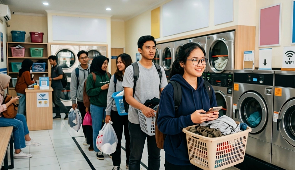 Cara Hemat Pakai Jasa Laundry di Malang Bagi Mahasiswa