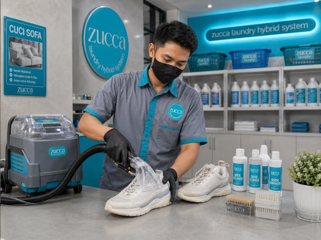 laundry sepatu malang zucca laundry